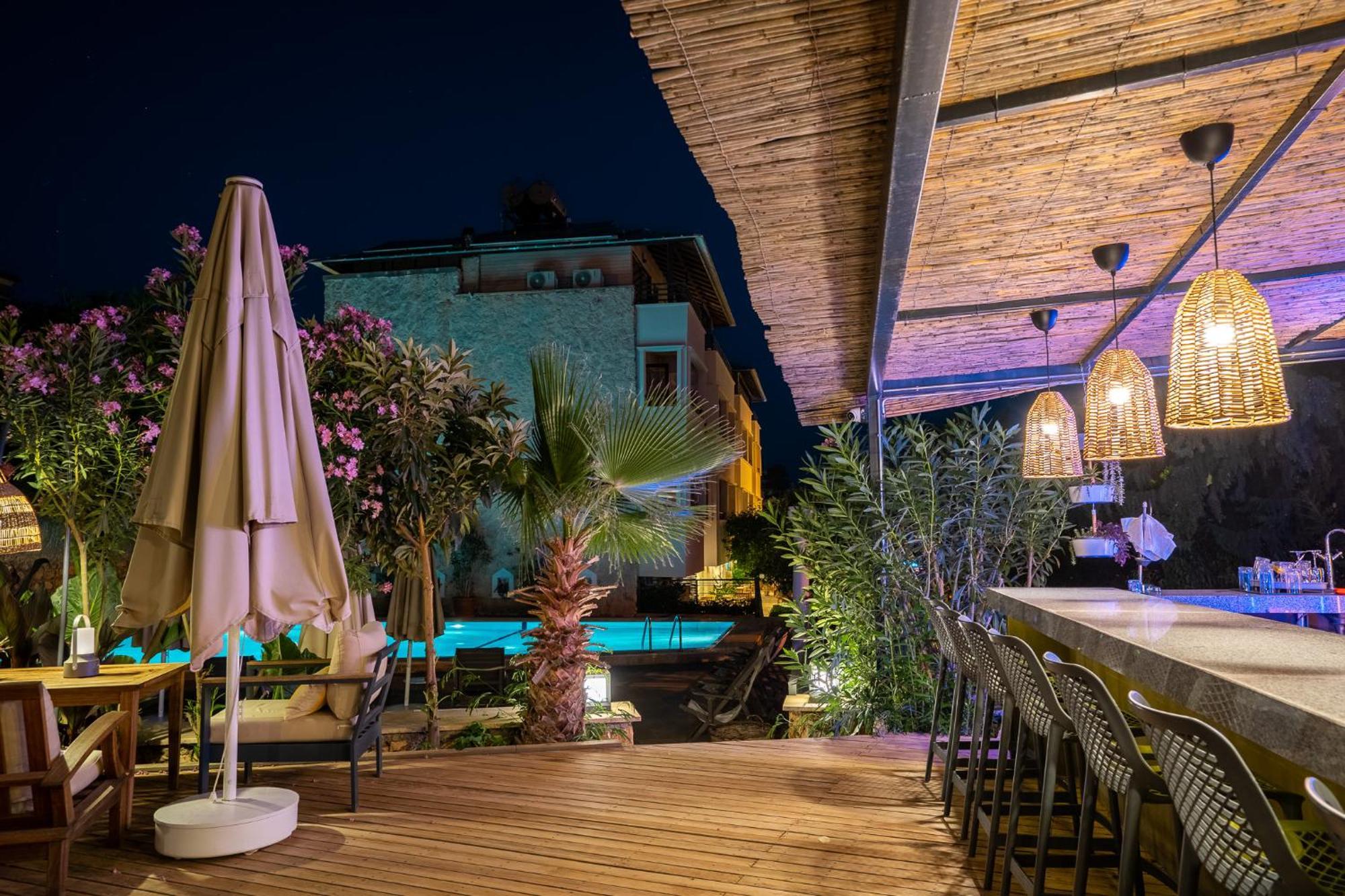 True Blue Boutique Hotel Kalkan Exteriör bild