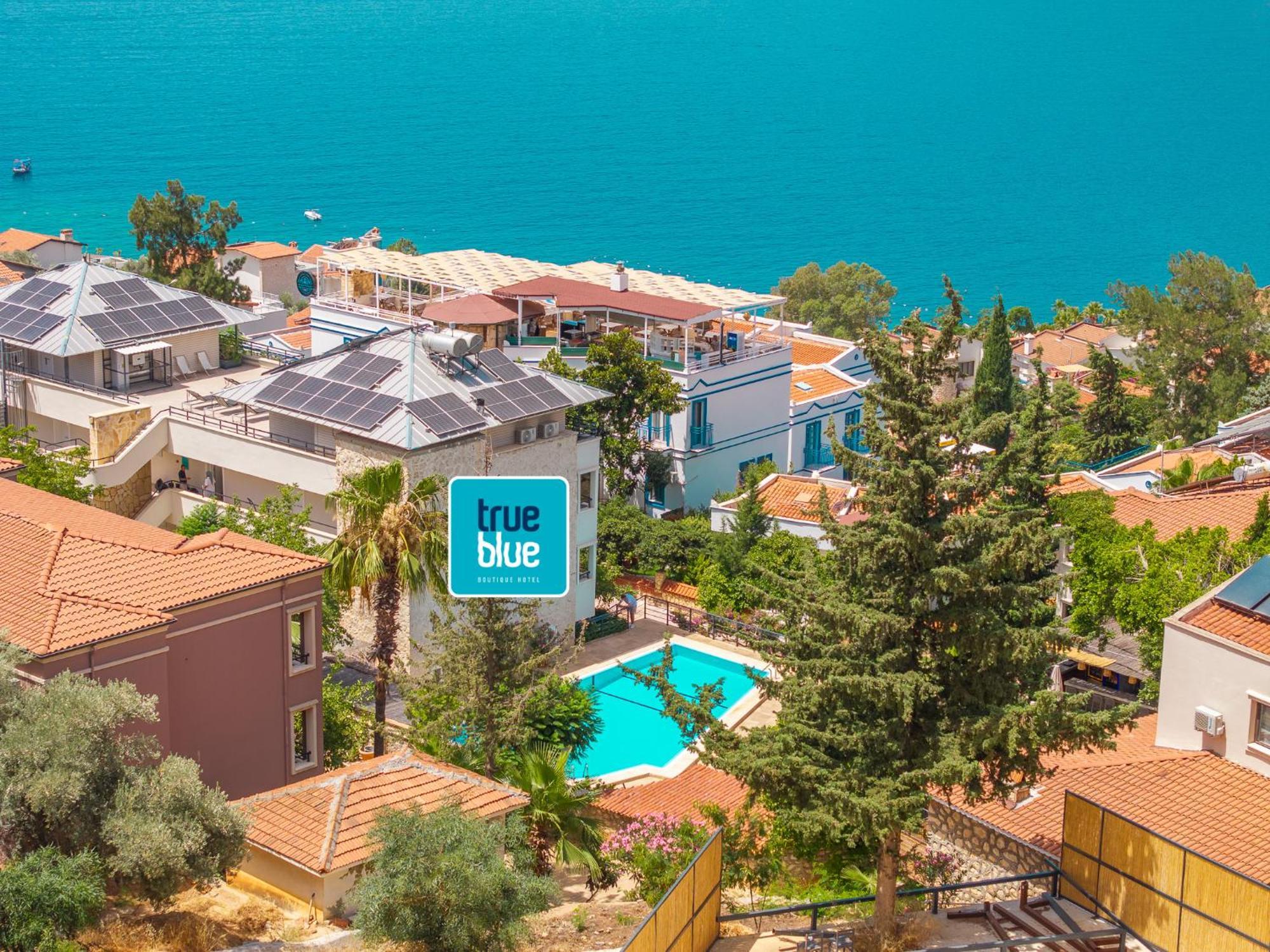 True Blue Boutique Hotel Kalkan Exteriör bild