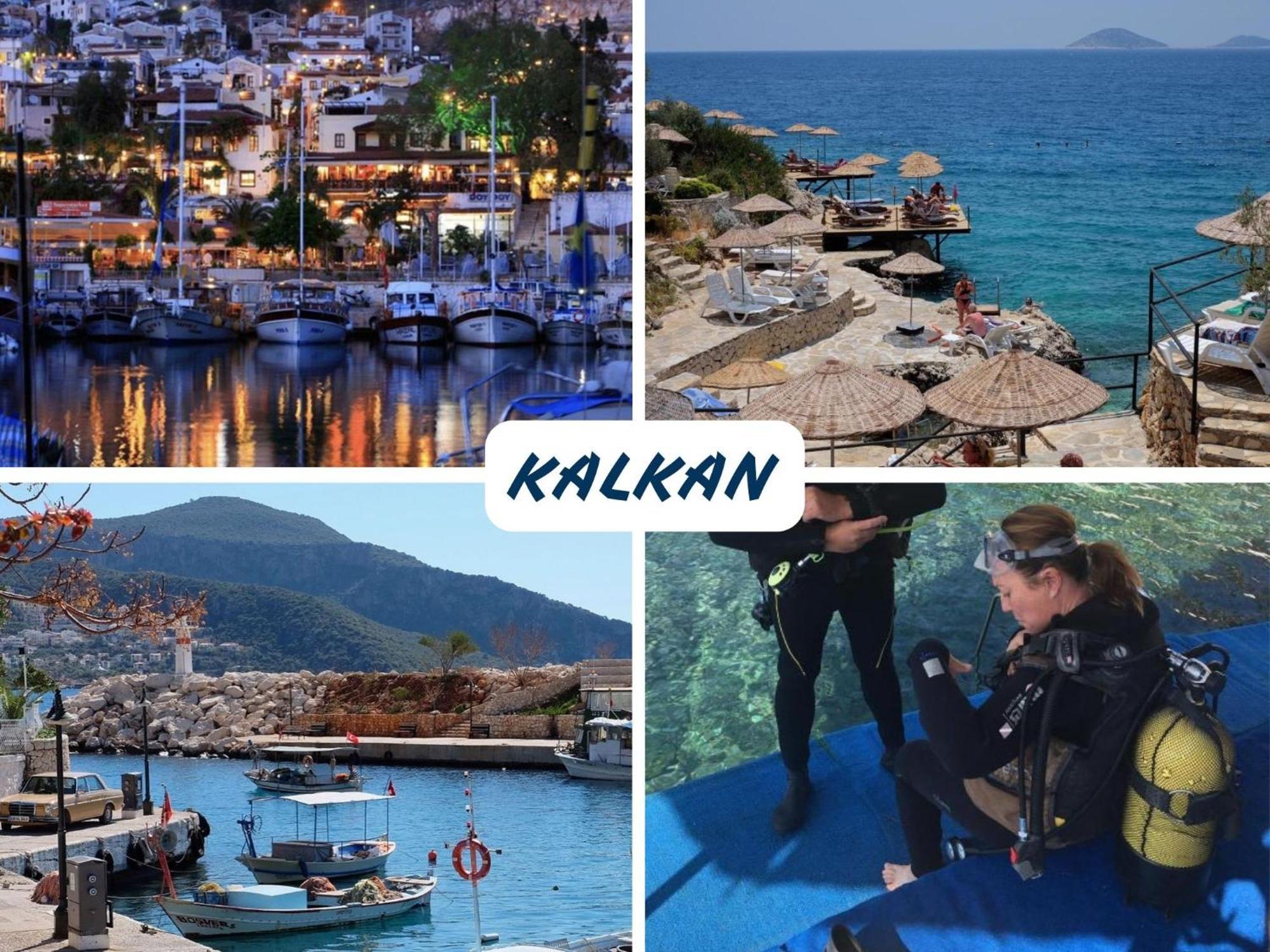 True Blue Boutique Hotel Kalkan Exteriör bild